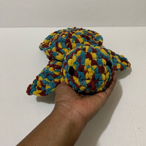 Handmade Crochet Sea Turtle Playroom Decor - Picture 7 of 16